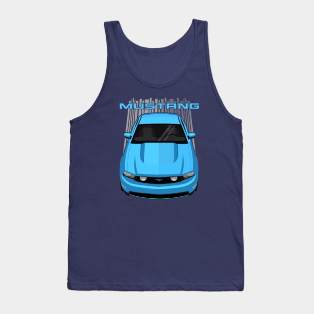 Mustang GT 2010-2012 - Grabber Blue Tank Top by V8social